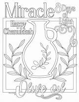 Olive Coloring Oil Pages Hanukkah Holiday Jewish Getcolorings Color Crafts Choose Board Kids sketch template