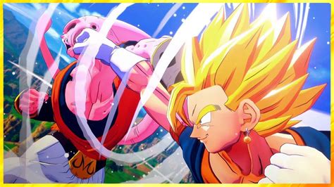 Super Vegito Vs Majin Buu Dragon Ball Z Kakarot Pc Gameplay 1080p