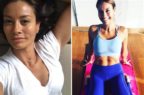 Melanie Sykes Instagram Star Reveals Secret Behind Ageless Body