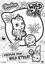 Coloring Pages Wild Shopkins Shopkin Style Season Poppy Printable Dessin Coloriage Imprimer Corn Crayola Sheets Color Colouring Kids Print Getdrawings sketch template