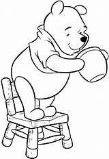 Pooh Winnie sketch template