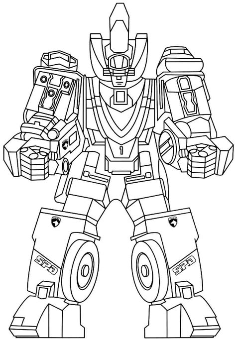 print full size image power rangers colouring pages   kids