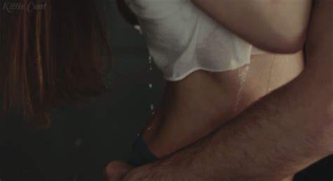 Teen lesbians fondling in bed