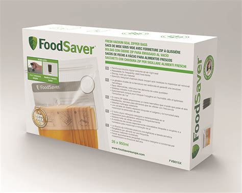 Foodsaver® Zipper Bags Fvb015x Foodsaver