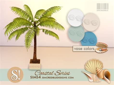 sims  leaning palm tree  graphic style   prefer sims