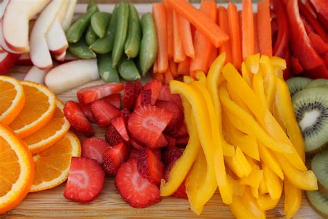 fruit  vegetable tasting plate recipe  healthy eating hub