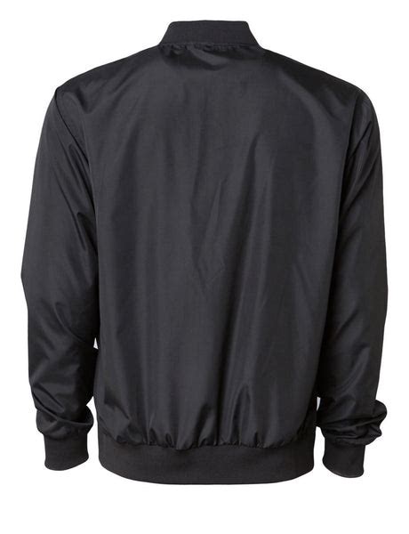 lightweight bomber jacket black elevate apparel