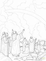 Tabernacle Noah Coloring Drawing God Covenant Pages Ark Printable Rainbow Getdrawings Supercoloring sketch template