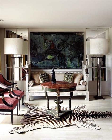 zebra decor  living room inspirational living room modern interior