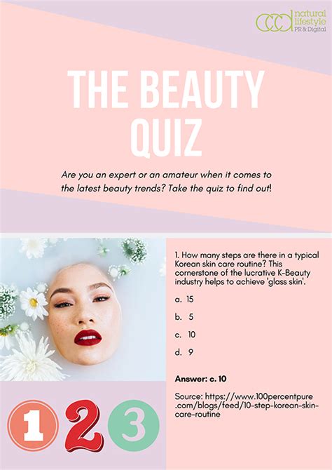 the beauty quiz are you an expert or amateur my weekly