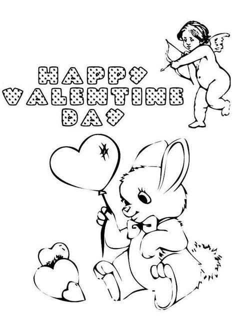pin  cute bunny coloring page