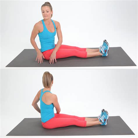 core seated trunk twist  ultimate list    bodyweight