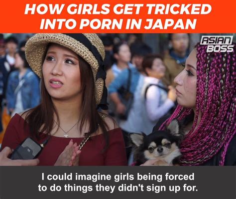 how girls get tricked into porn in japan by asian boss