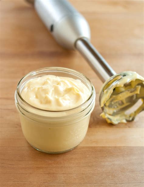 mayonnaise   immersion blender recipe blender recipes