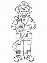 Firefighter Coloring Pages Happy Lego Printable Kids sketch template