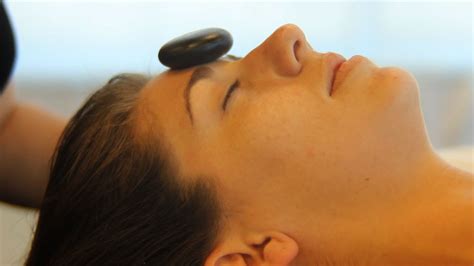 how to place stones for facial massage hot stone massage