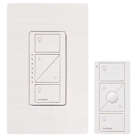 lutron caseta wireless  watt multi location  wall dimmer  pico remote control kit