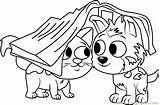 Puppies Pound Coloring Bumper Pages Coloringpages101 sketch template