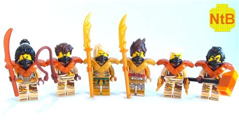 Lego Ninjago Season 11 Custom Pyro Ninja Minifigures Youtube