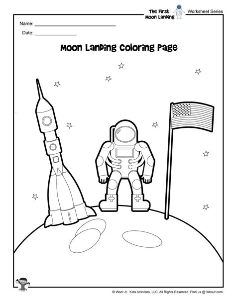 moon landing coloring page woo jr kids activities moon landing