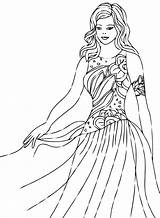 Princesse Princesses Colorier Coloriages Gratuit Magnifique Justcolor Jolie sketch template