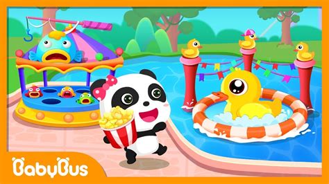 baby pandas carnival game preview educational games  kids