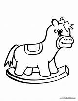 Horse Coloring Toy Pages Toys Baby Colouring Preschoolers Color Thank Hellokids Print Popular Dari Disimpan sketch template