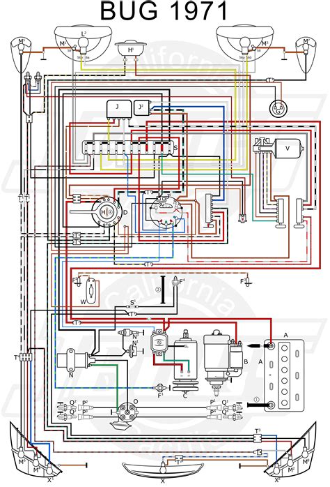vw super beetle wiring diagram diagram  muscles