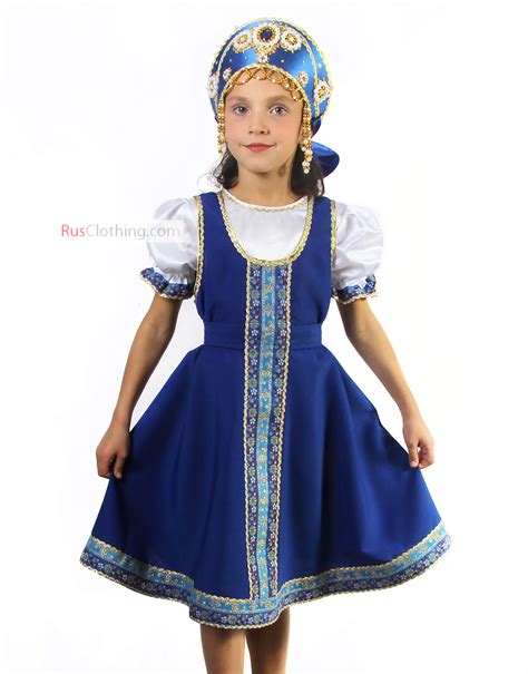 sarafan dress russian dance costume