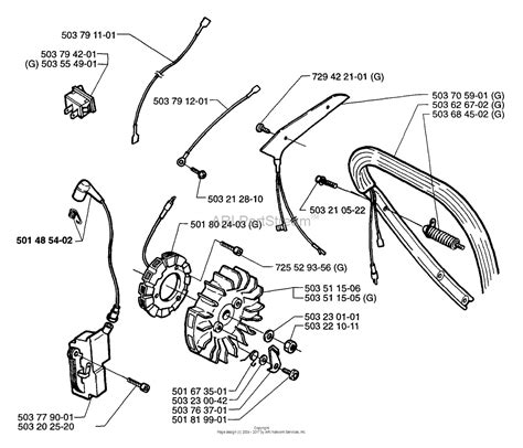 Husqvarna 371 1996 03 Parts Diagram For Ignition Flywheel