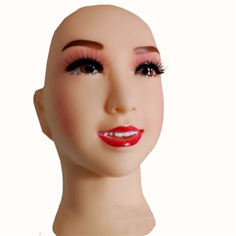 buy xinru quality handmade plastic realist full head femalegirl crossdress