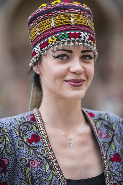 Model In A Fashion Show In Bukhara Uzbekistan Editorial Image Image