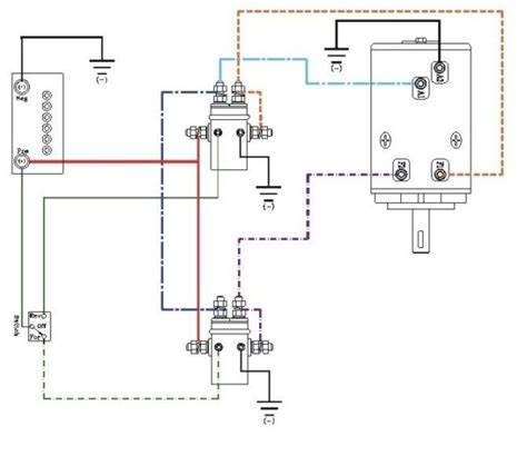 solenoid winch wiring diagram