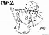 Thanos Drawing Perez Kolorowanki Dzieci Dla Bettercoloring Sonriendo Gauntlet Respective sketch template