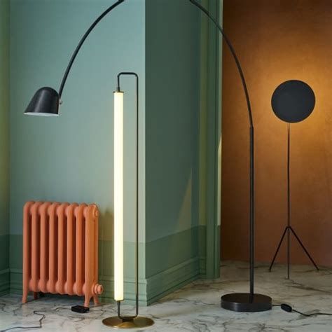 linear metal led floor lamp cre nyc