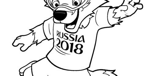 copa do mundo 2018 zabivara mascote desenho indagaÇÃo