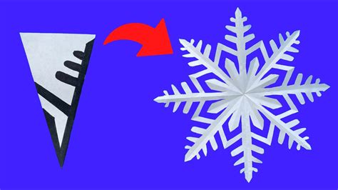 How To Make A Paper Snowflake 6 Kirigami Snowflake Christmas Paper