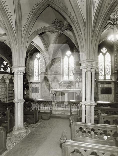 interior  newstead abbey chapel newstead abbey