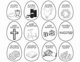 Coloring Resurrection Eggs Easter Pages Kids Story Sunday Egg Ministry Deals Color Activities Jesus Children Crafts Childrens Bible Them School sketch template