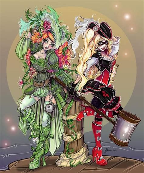 catwoman poison ivy and harley quinn get pirate makeovers geek fashion designs pinterest