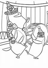 Coloring Pages Madagascar Penguins Coloringtop sketch template