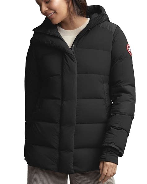 Canada Goose Alliston Hooded Quilted Shell Down Jacket In