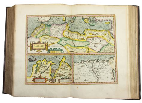 Final Edition Of The Famous Mercator Hondius Atlas With 164 Maps