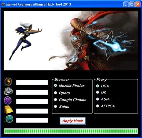 marvel avengers alliance hack tool technology