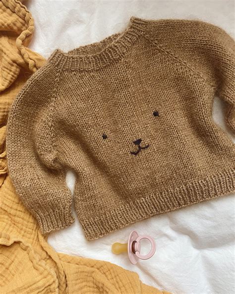 teddy bear sweater petiteknit