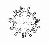 Virus Corona Illustrativo Fumetto Clipart Bakterium Karikatur Mikrobe Viruses Tecknad Handritad Clipartmag Ilustración Disegnato Biology Getdrawings Paintingvalley Drawings Illustrationen Vektoren sketch template