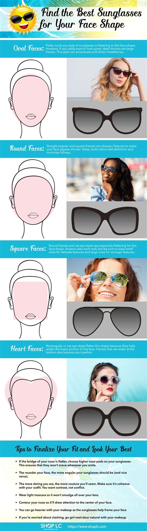 Finding The Best Sunglasses For Your Face Shape Face Shapes Shapes Face