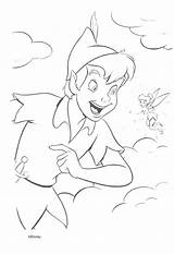 Peter Pan Wendy Coloring Pages Coloriage Getcolorings Printable Et sketch template