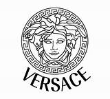 Versace Logo Drawing Brand Luxury Logos Getdrawings Brands Fashion Choose Board sketch template