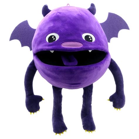 puppet company baby monsters purple monster hand puppet walmart